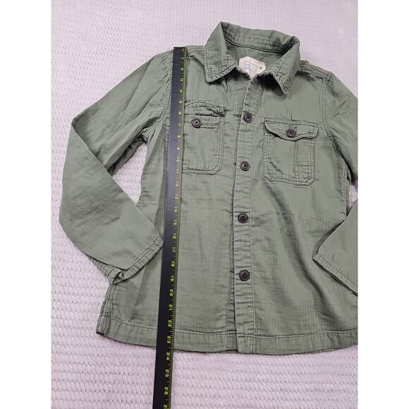 American Eagle Shirt Womens Medium Green Button Front Outdoor Hiking Gorpcore - Picture 2 of 7